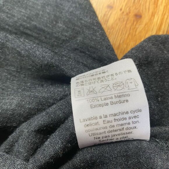 Ibex Men’s 1/4 Zip Merino Wool Sweater Gray Size Large - Picture 11 of 11